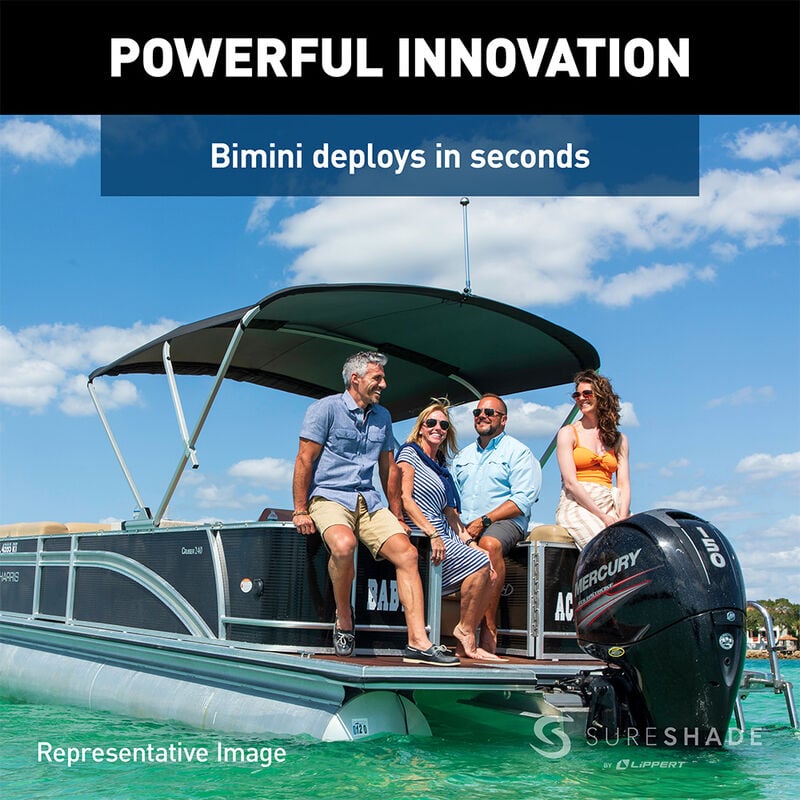 10' Electric Power Pontoon Top and Boot (Fits 8' or 8-1/2' W Pontoons)