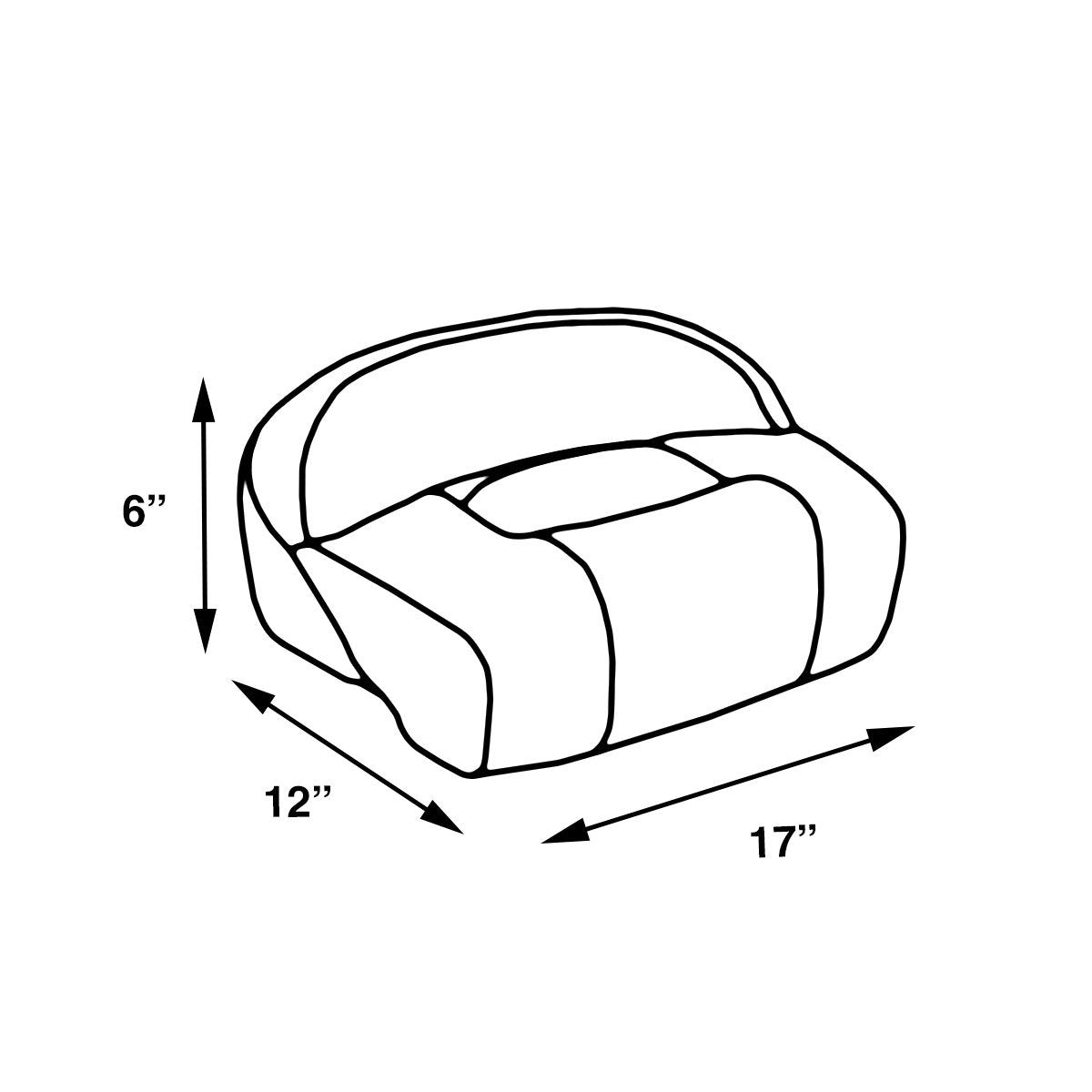 61" Bass Boat Seat Package