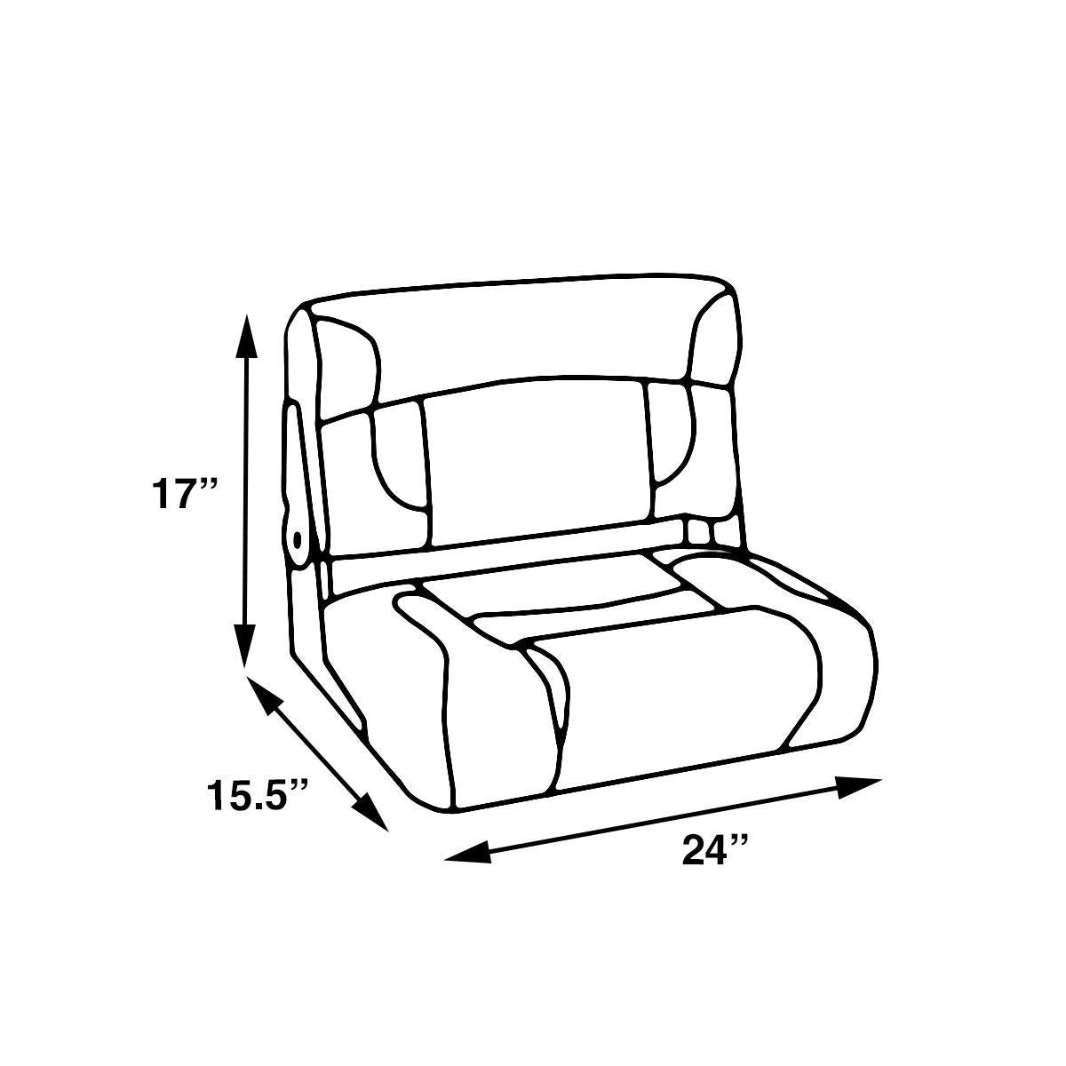 Fish & Ski (64" Rear Bench Seats)
