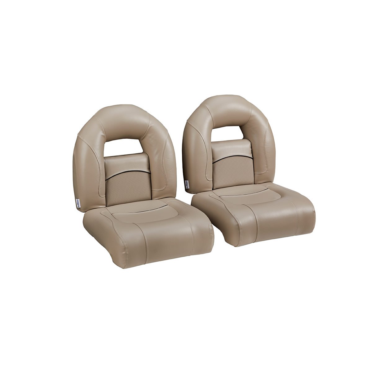 DeckMate Nitro Bass Boat Bucket Seats Pair #color_tan