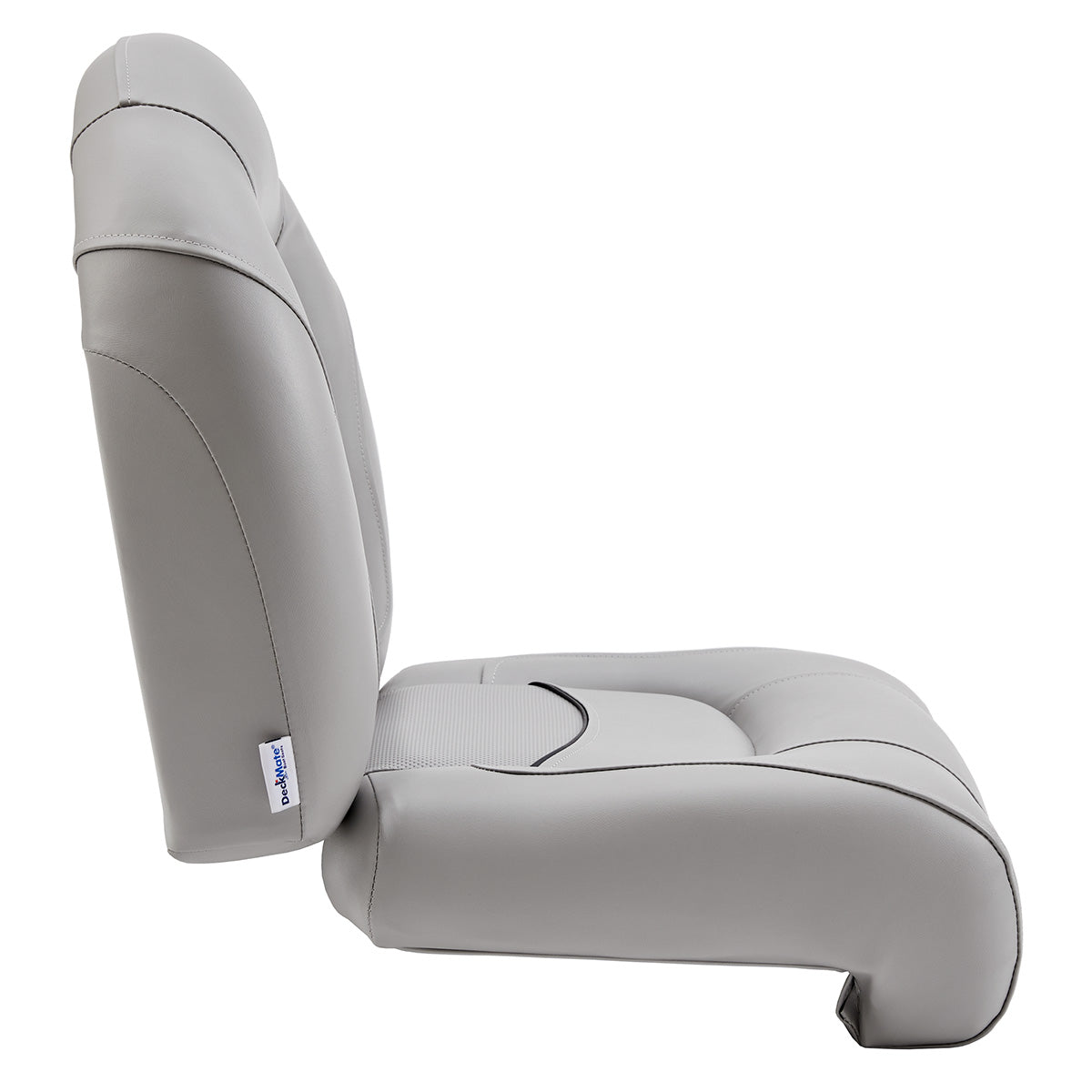 DeckMate Compact Bass Boat Bench Seat profile #color_gray