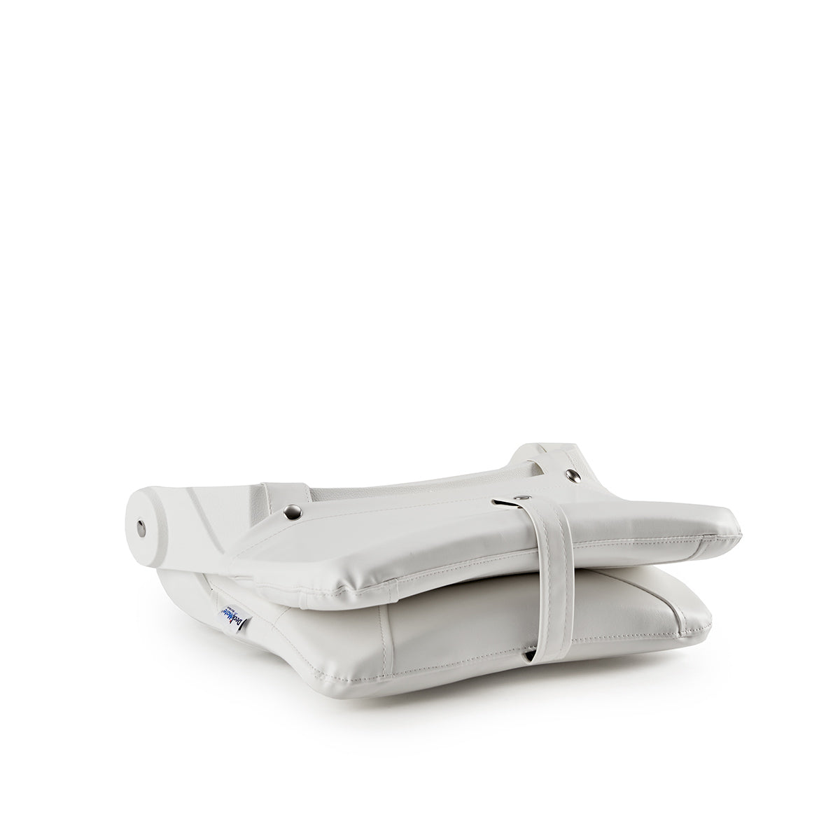 Thin Folding Boat Fishing Seat closed #color_white