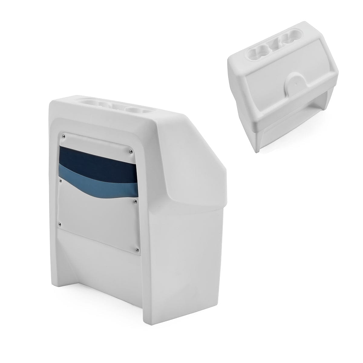 White, Blue & Light Blue Base Console #color_white, blue & light blue
