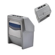 Gray, Red & Charcoal Base Console Front #color_gray, blue & charcoal