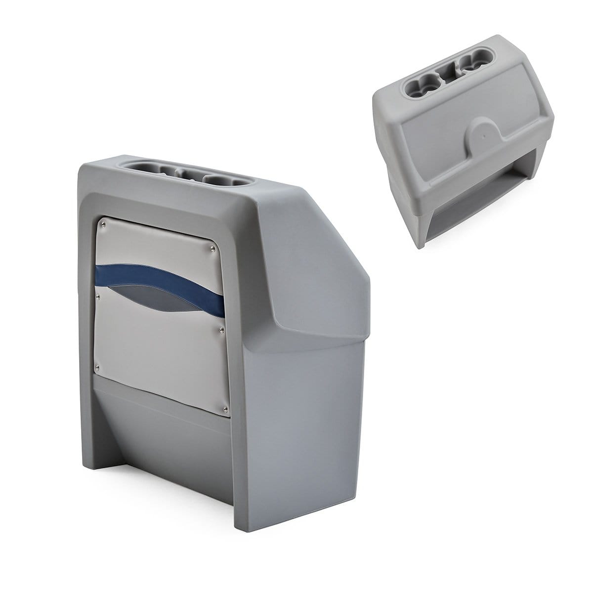Gray, Blue & Charcoal Console Base Only #color_gray, blue & charcoal
