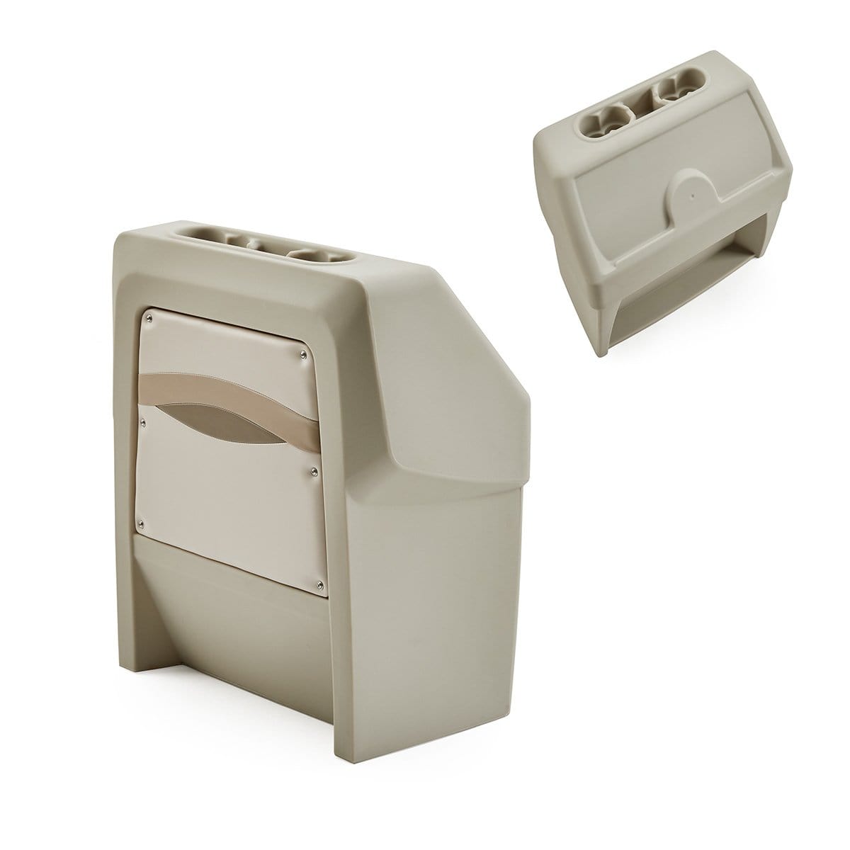 Ivory, Tan & Beige Console Base Only #color_ivory, tan & beige
