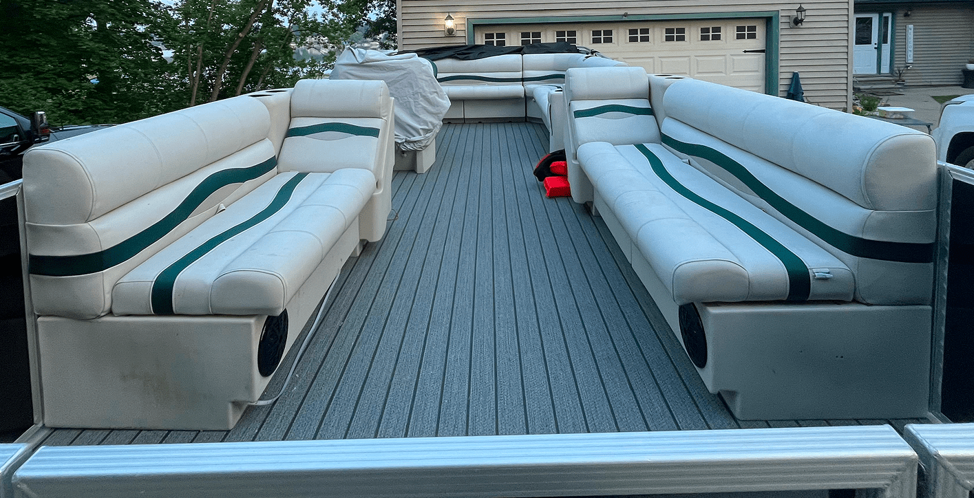 55" Premium Pontoon Boat Seats