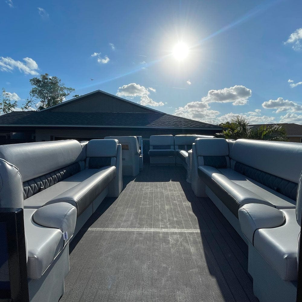 Right Lean Back Luxury Pontoon Boat Seats