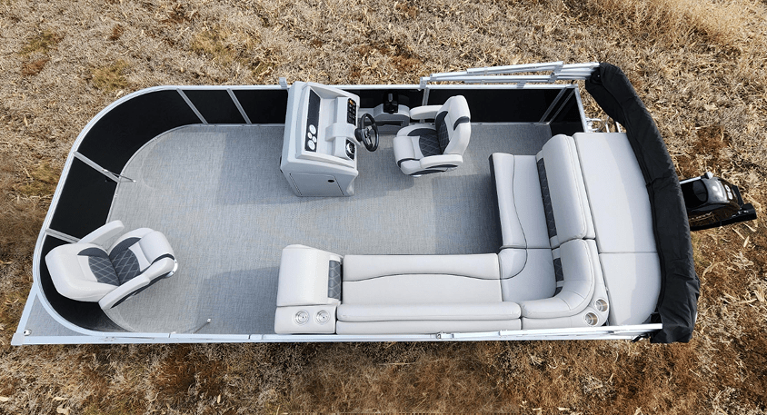 28" Corner Luxury Pontoon Boat Seats