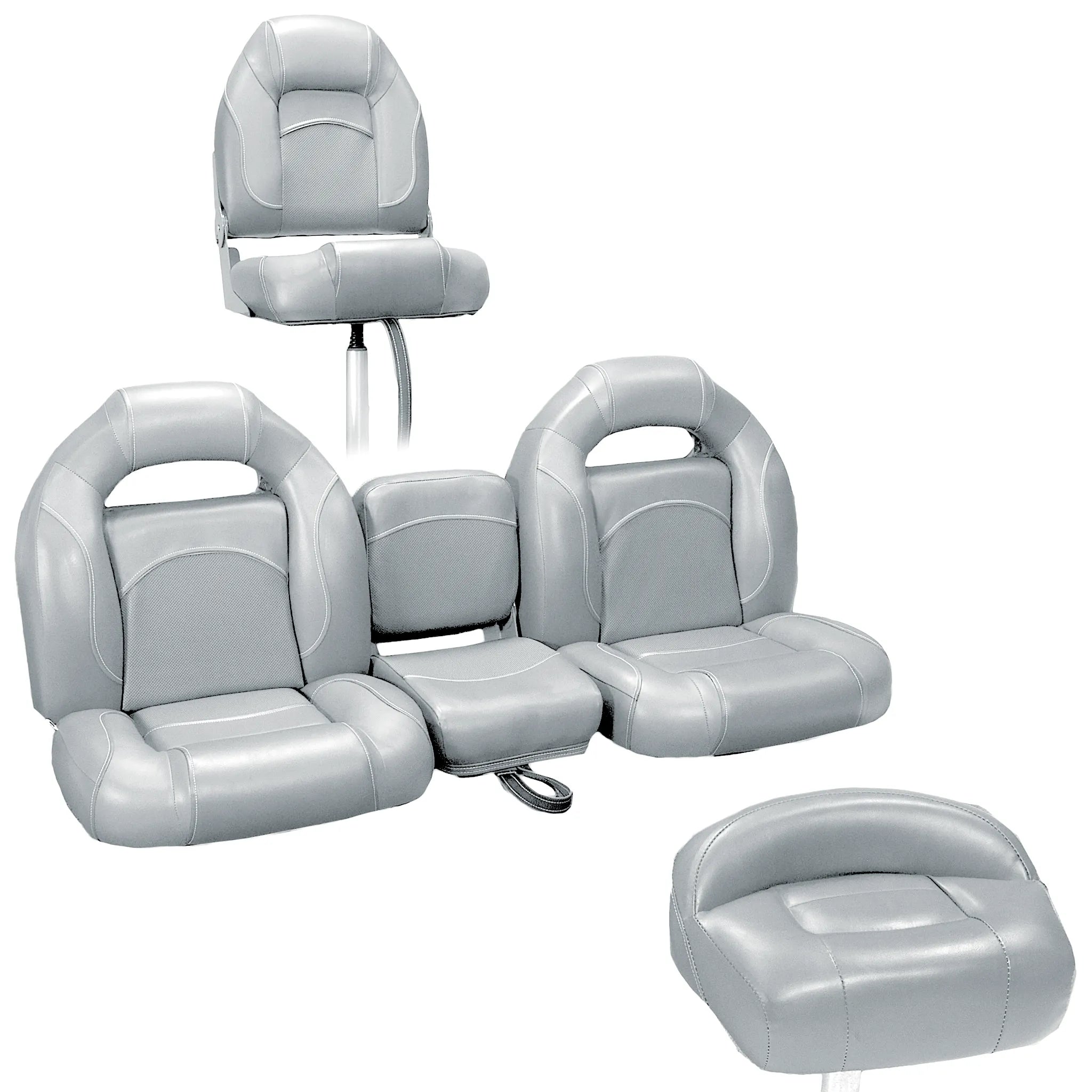 61" Bass Boat Seat Package
