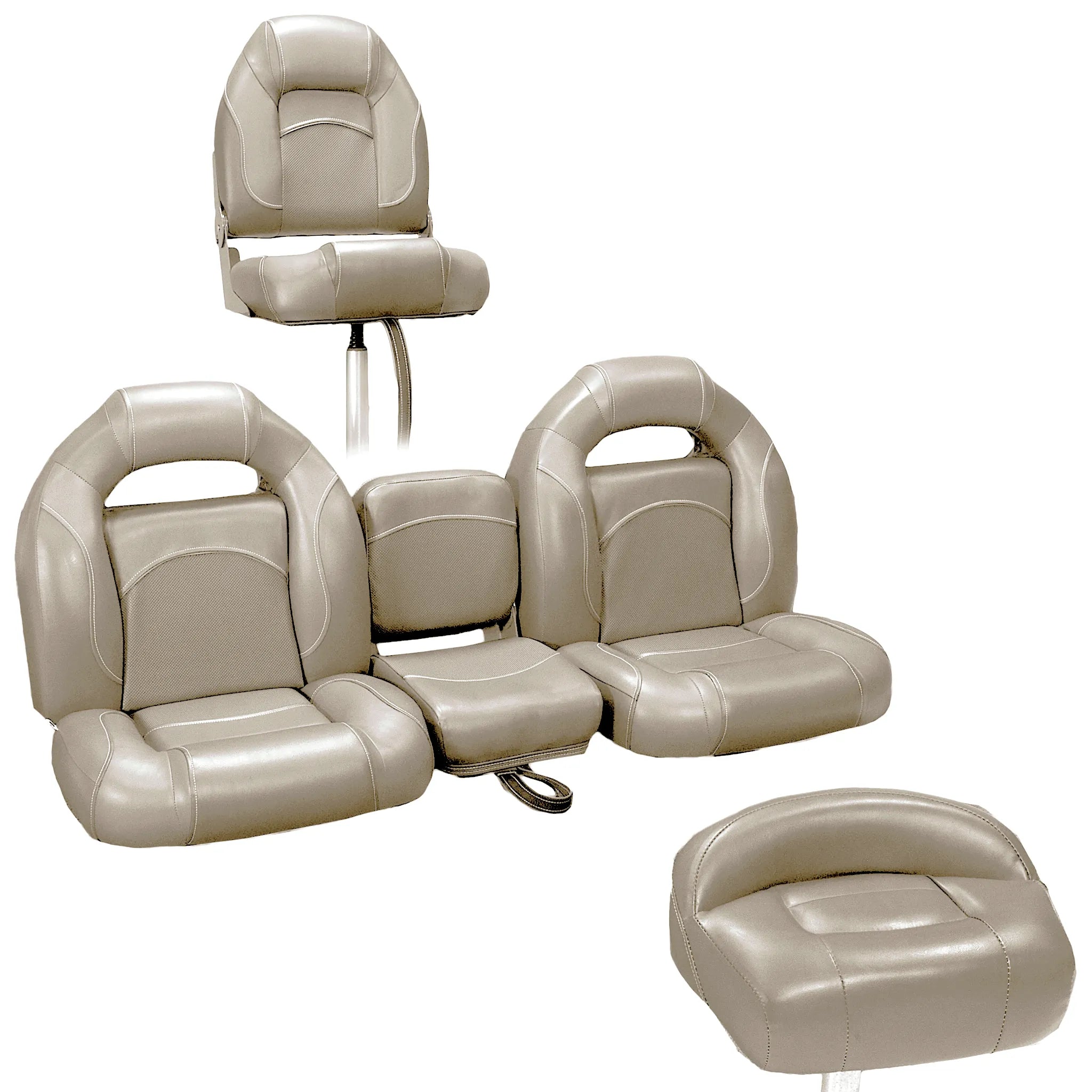 61" Bass Boat Seat Package