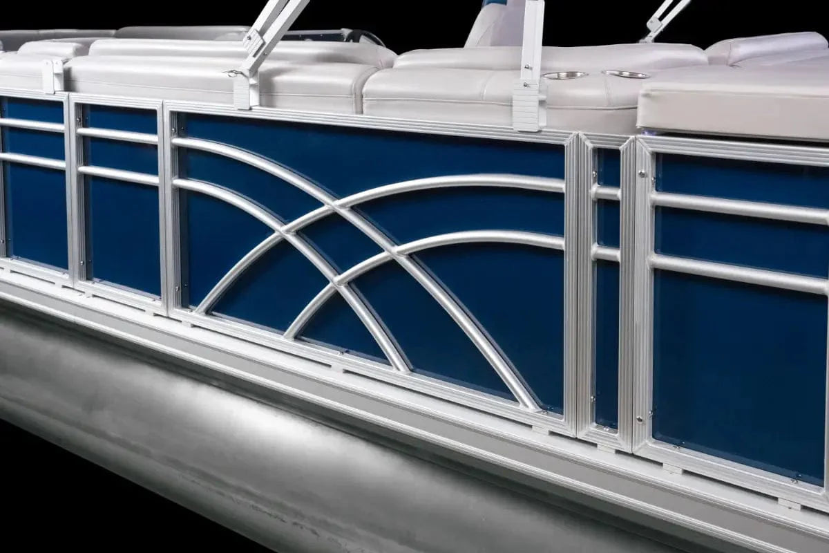 Stern Entry Bow - 8' Wide Pontoon Fence Rail Package