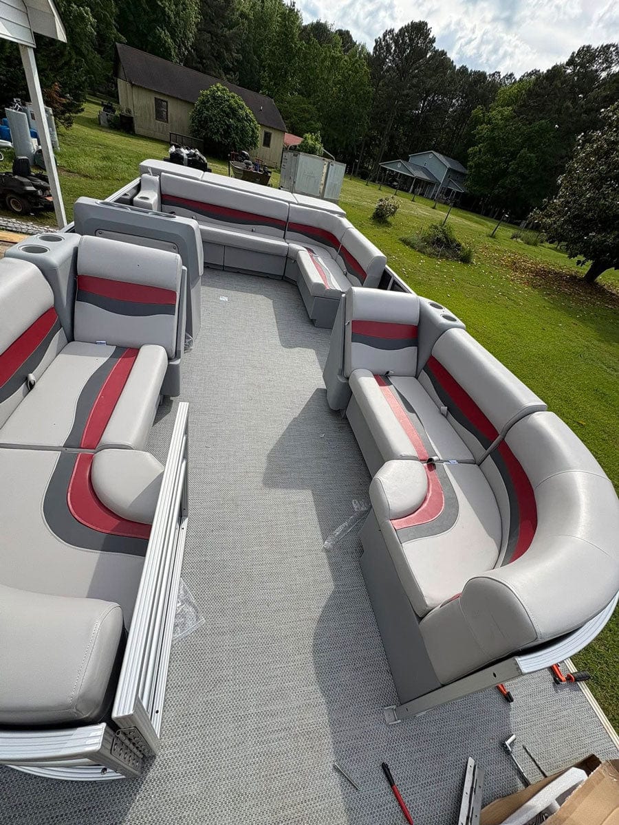30" Classic Bow Radius Pontoon Boat Seats