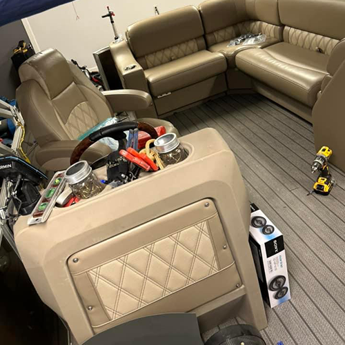 Luxury Pontoon Console