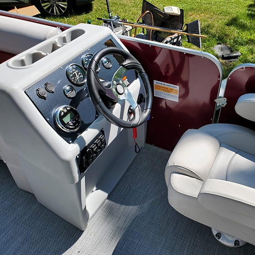 Premium Pontoon Boat Console Base