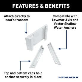 Lewmar Quick Release Mounting Bracket