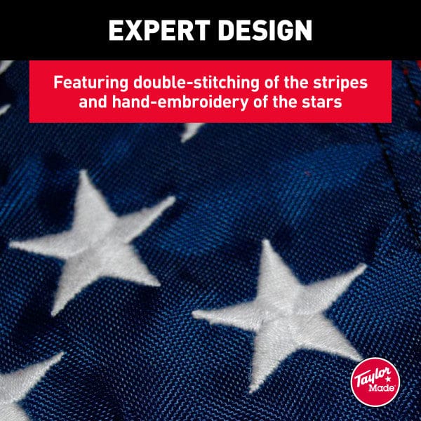Sewn American Flag