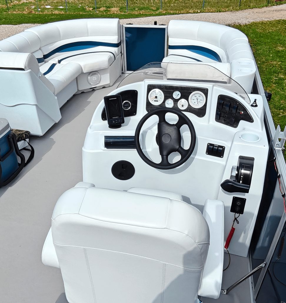 36" Premium Large Bow Radius Pontoon Seats