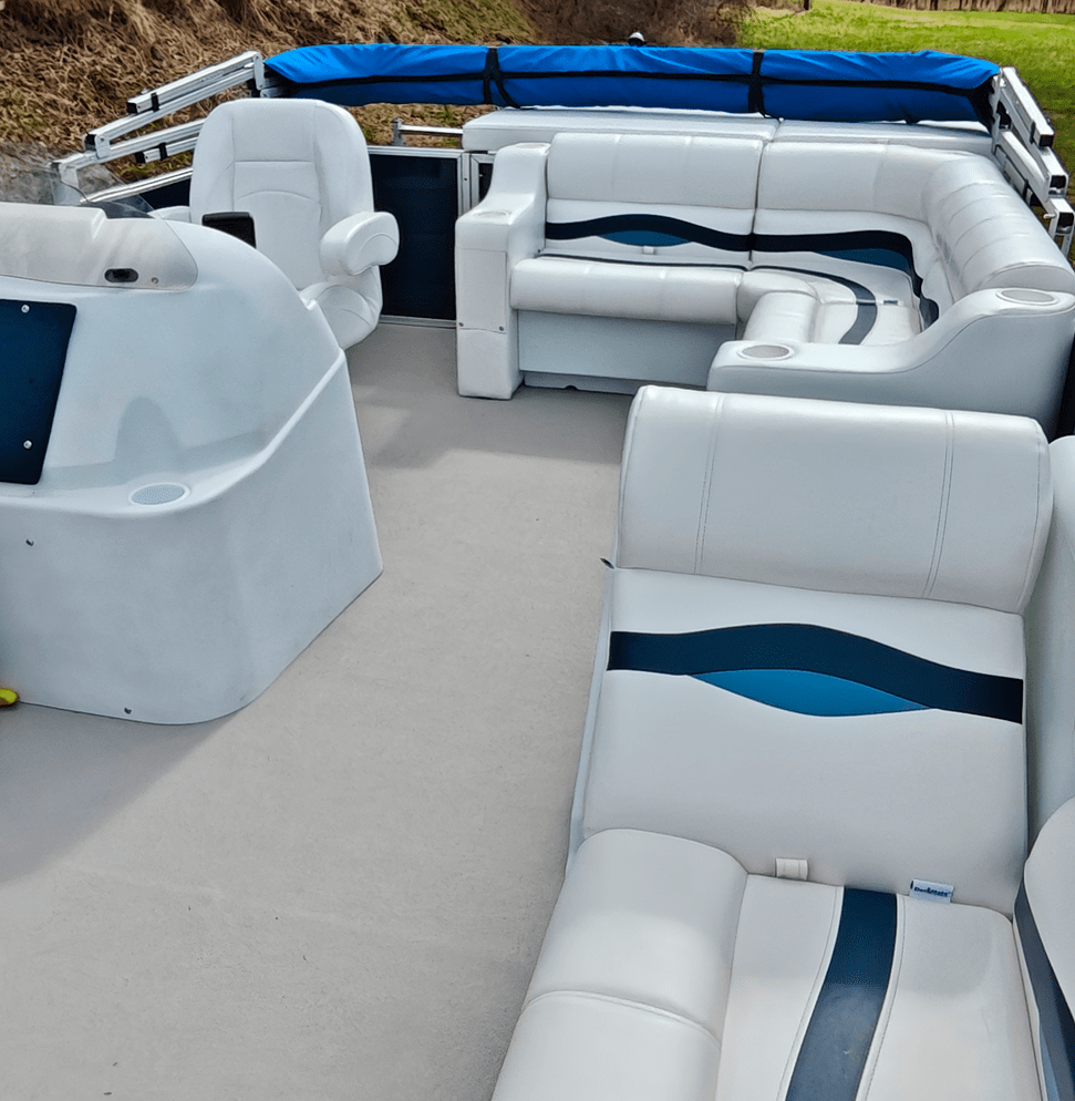 36" Premium Large Bow Radius Pontoon Seats