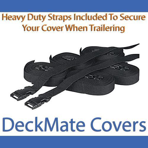  DeckMate Premium Pontoon Boat Covers heavy duty straps