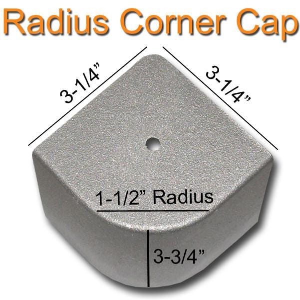 Pontoon Boat Corner Caps