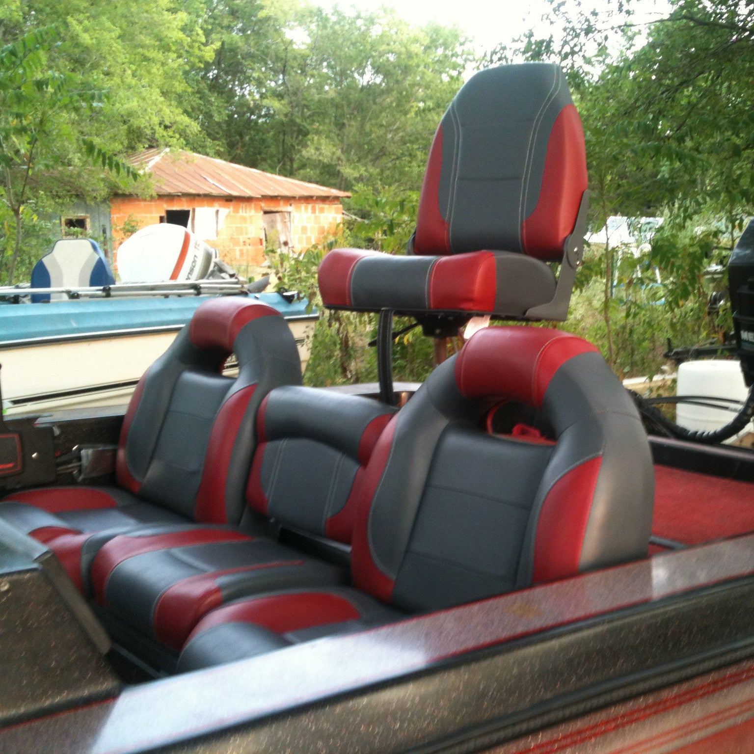 champion bass boat seats