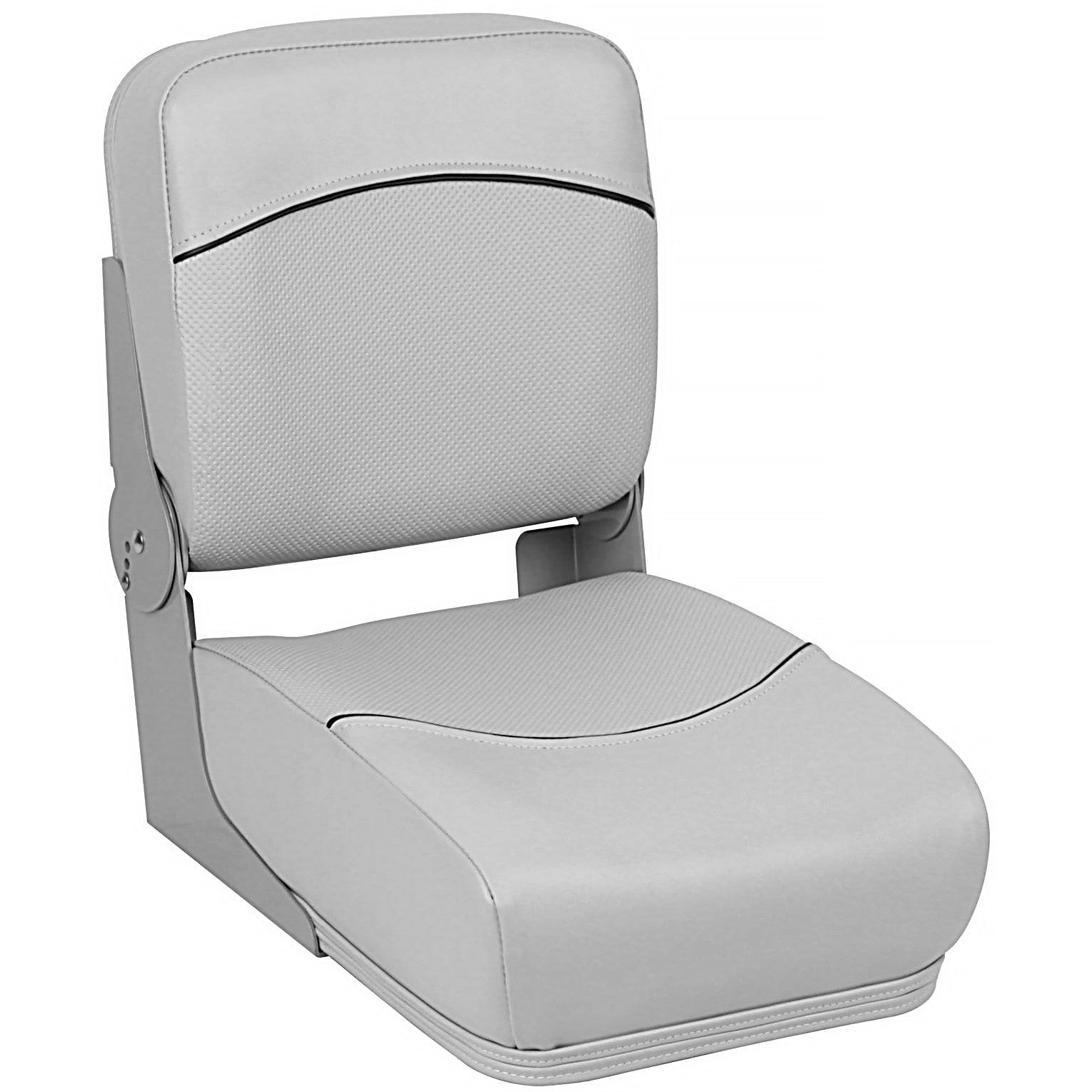 12" Bass Boat Buddy Seat Gray