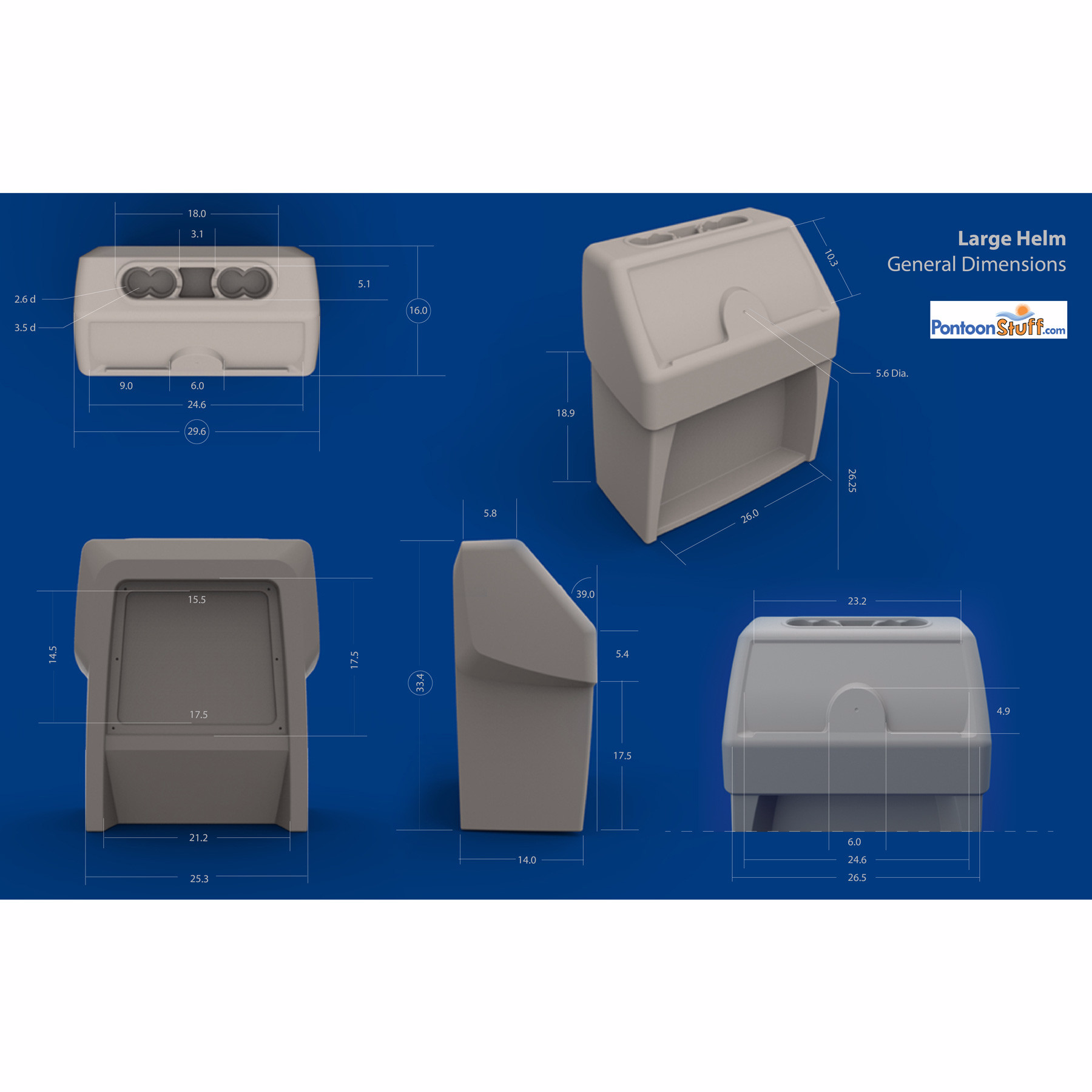 Pontoon Boat Seats (PRG1589)