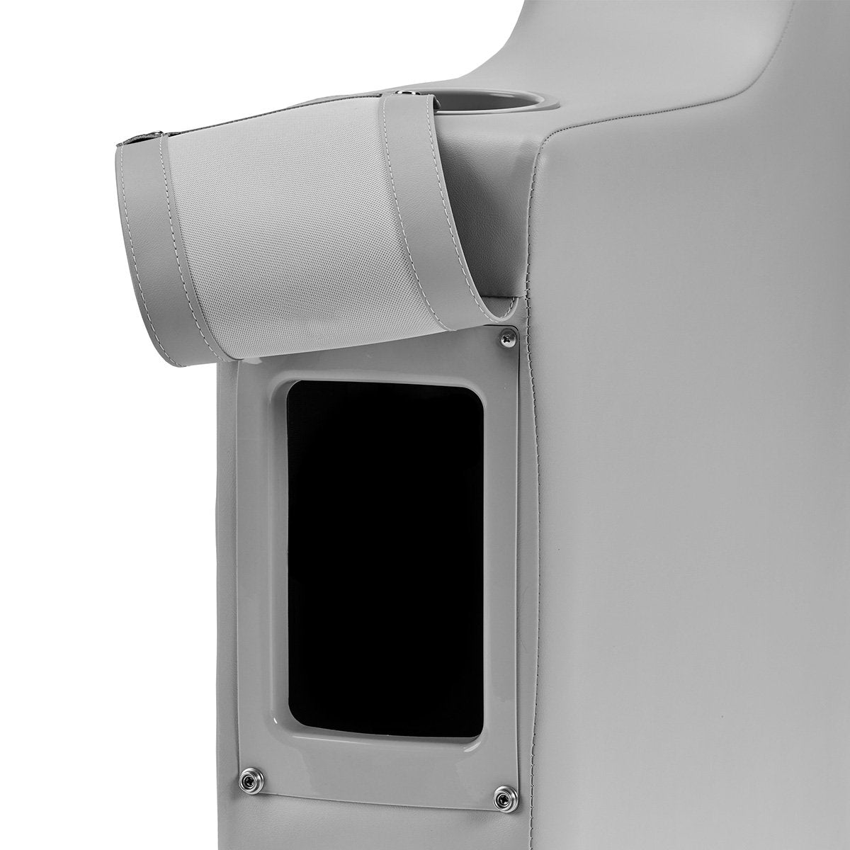 DeckMate Pontoon Boat Arm Storage #color_gray