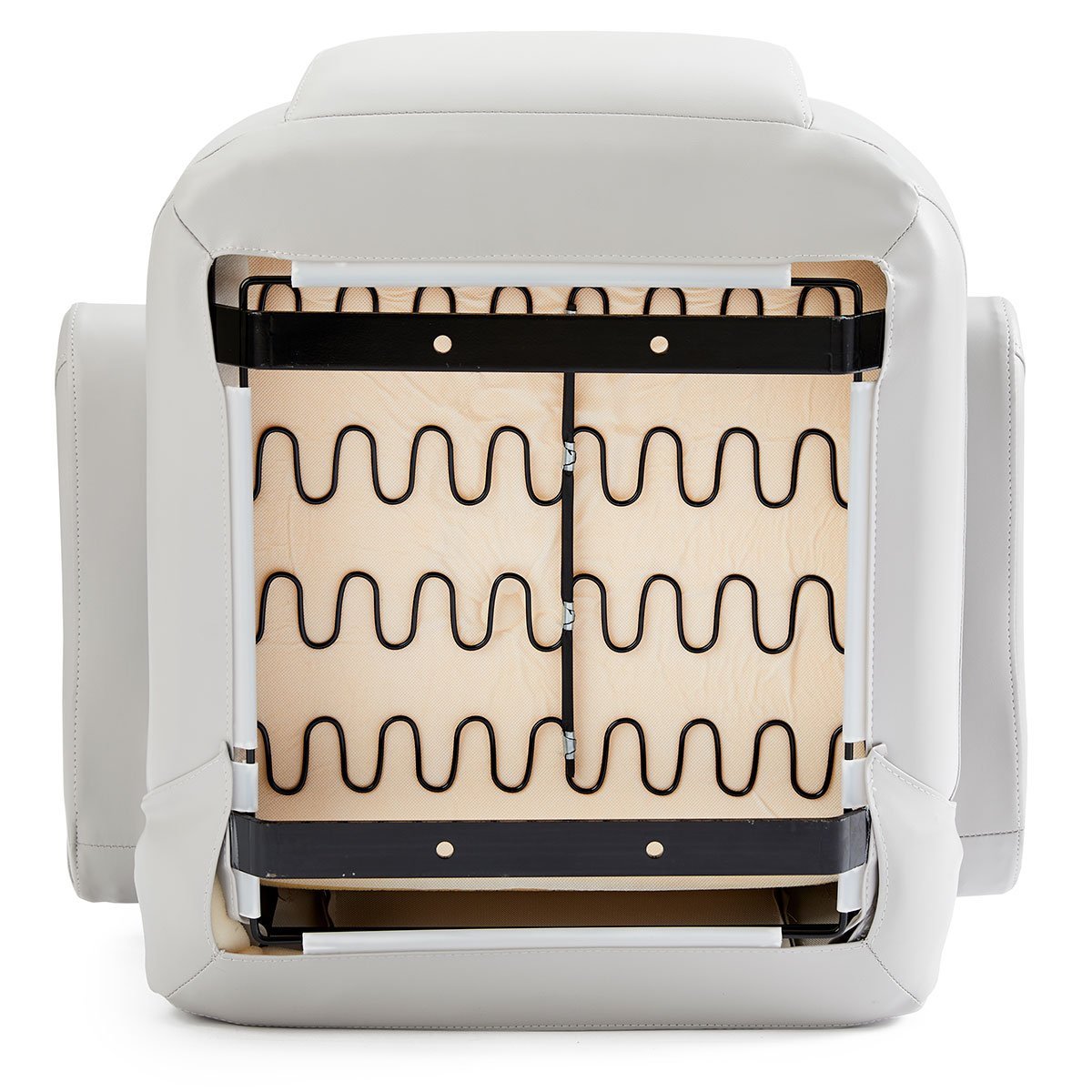 DeckMate Pontoon Helm Chair bottom #color_gray