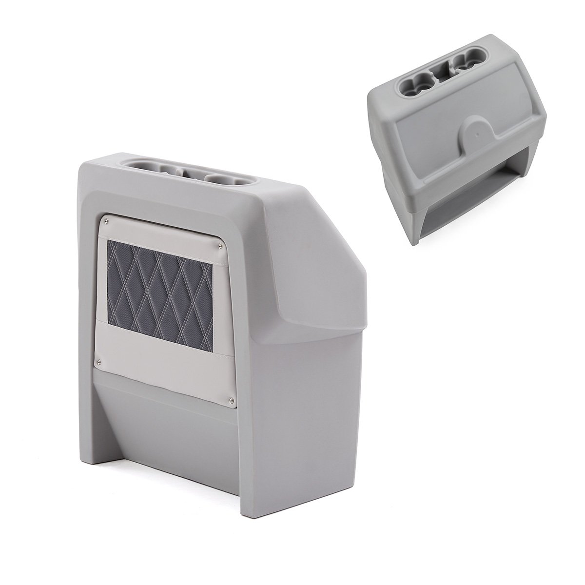 DeckMate Luxury Base Small Pontoon Console #color_charcoal-gray