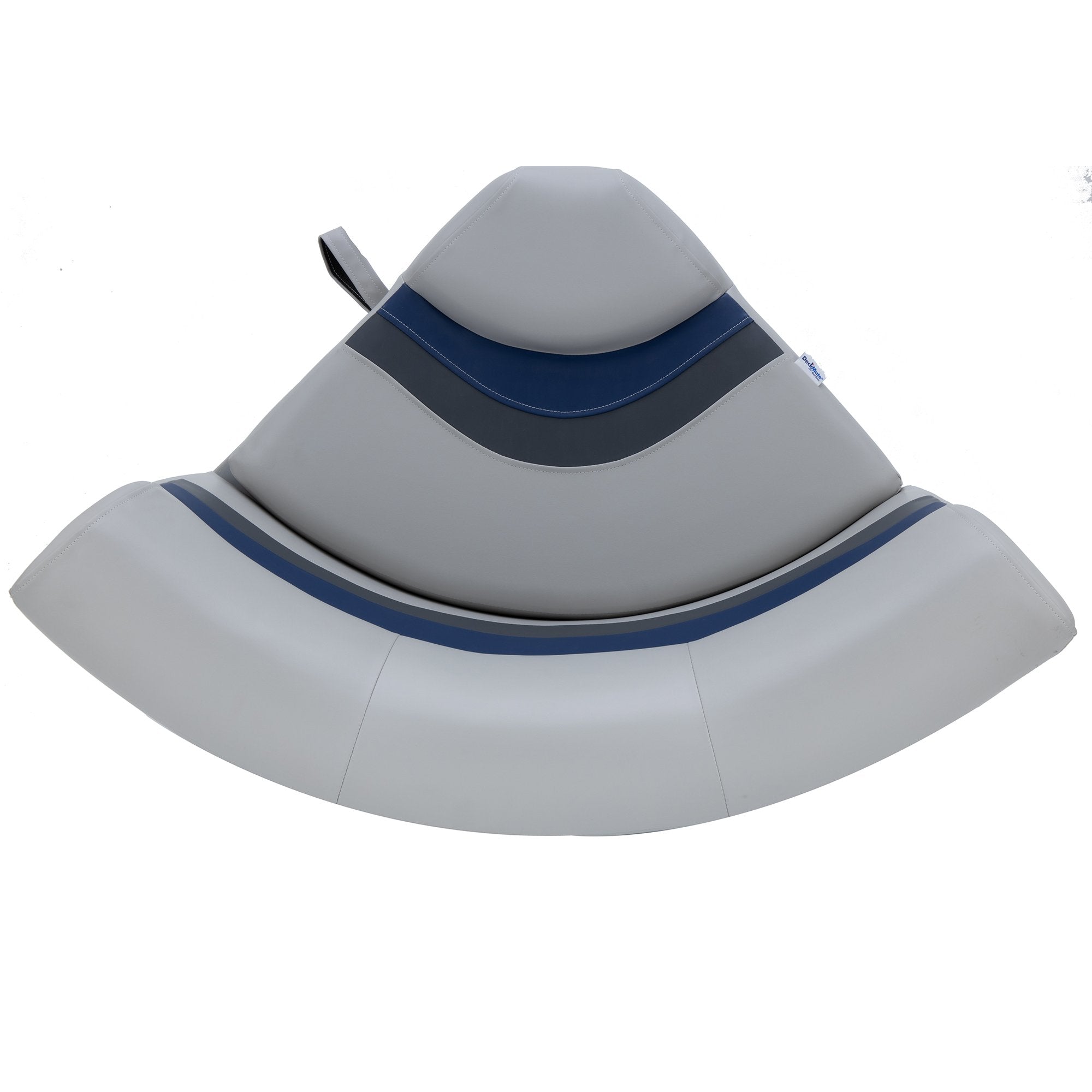 DeckMate Pontoon Boat Rounded Corner Seat top down 