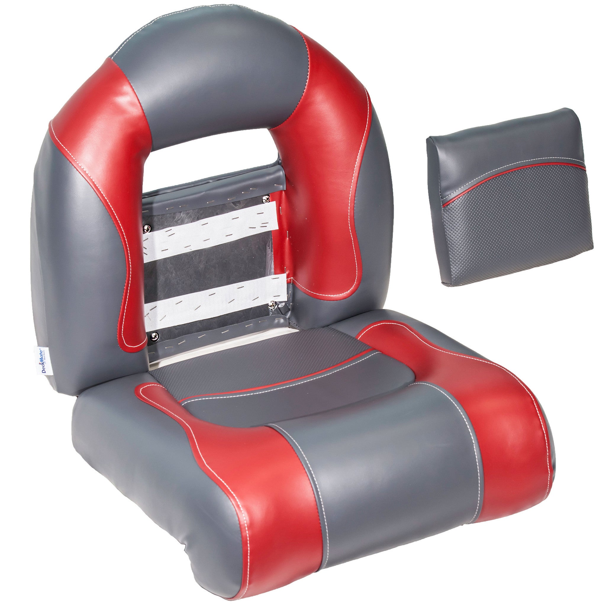 Center cushion removes to allow easy installation