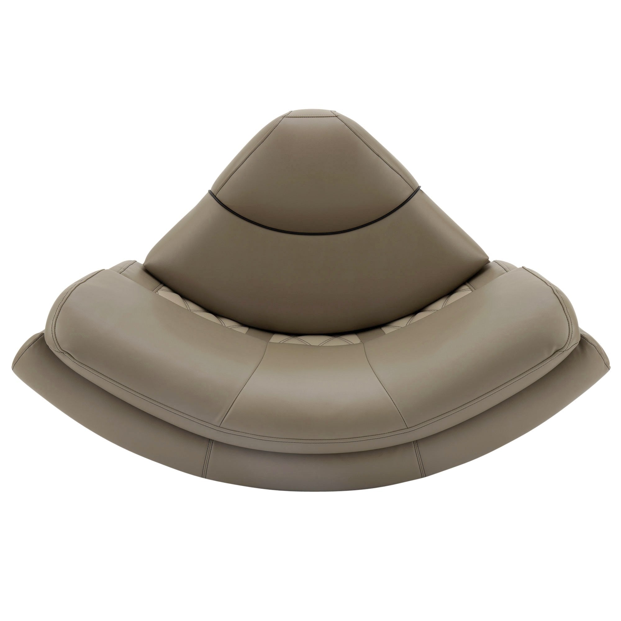 DeckMate Luxury Radius Corner Seat top #color_tan & beige