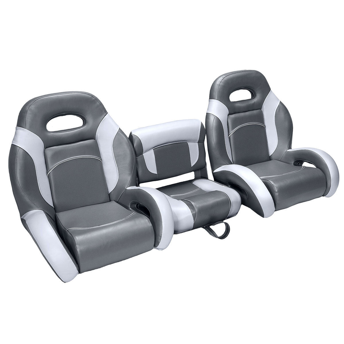 61" Bass Boat Bucket Seats