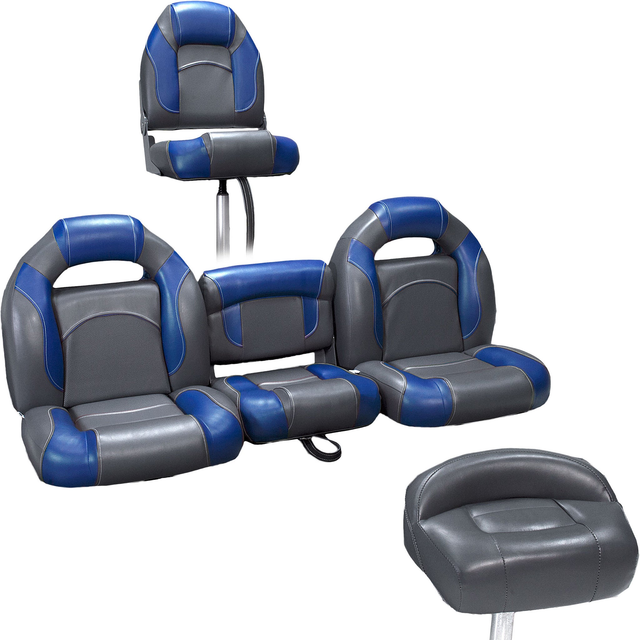 61" Bass Boat Seat Package