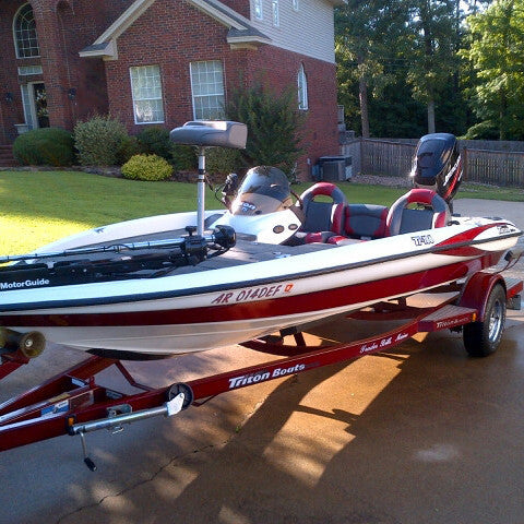 triton bass boat seats